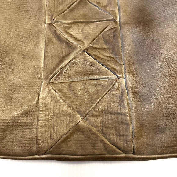 TOSCANI Made in Italy, Distressed Leather Satchel - Picture 10 of 15